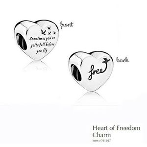 Pandora Heart of freedom charm